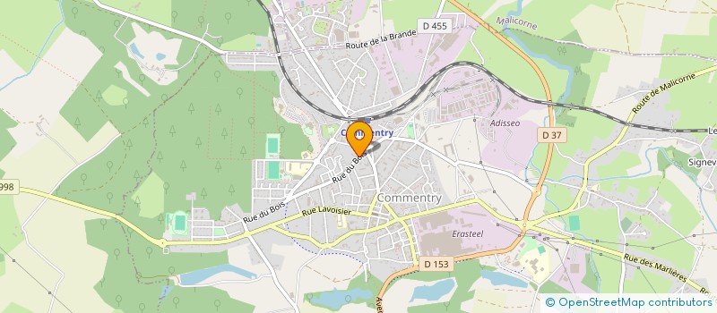 localisation de l'entreprise ACADEMIE DES COMBRAILLES à COMMENTRY