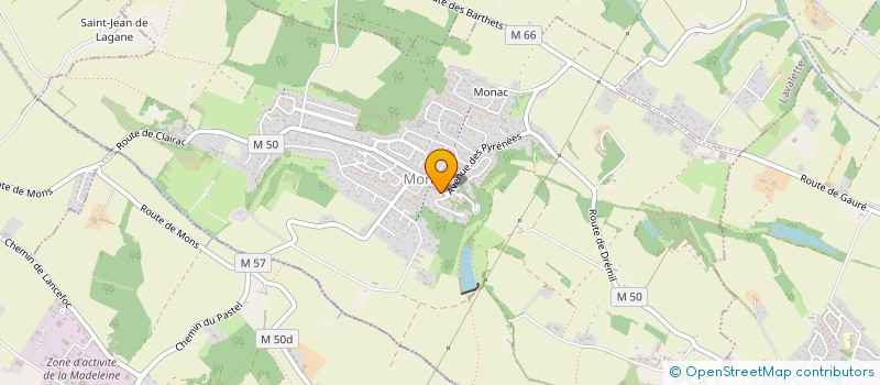 localisation de l'entreprise ACADEMIE DES JEUNES TALENTS  MONS