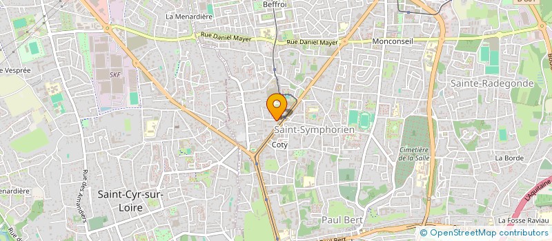 localisation de l'entreprise ACADEMIE DES SCIENCES, ARTS ET BELLES LETTRES DE TOURAINE à TOURS