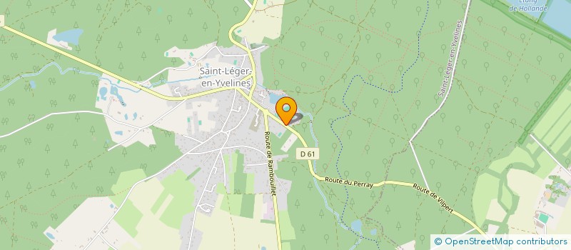 localisation de l'entreprise ACADEMIE DES SPORTS ET LOISIRS à SAINT-LEGER-EN-YVELINES