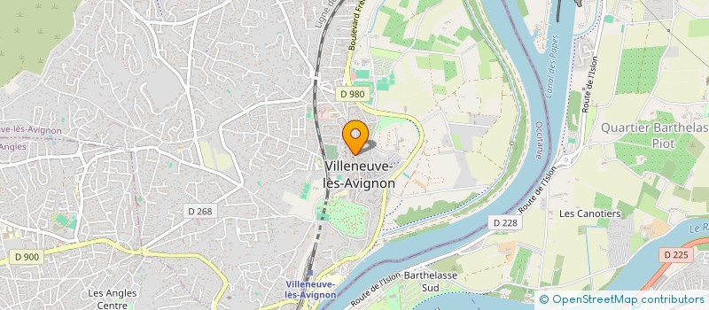 localisation de l'entreprise ACADEMIE DU BEL CANTO  VILLENEUVE-LES-AVIGNON