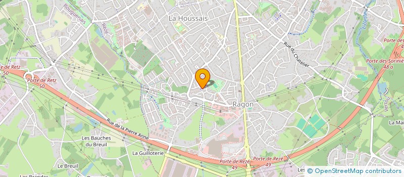 localisation de l'entreprise ACADEMIE DU CYCLISME ET DE L'ENTRAINEMENT à REZE
