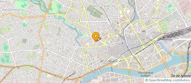 localisation de l'entreprise ACADEMIE DU MOULIN  NANTES