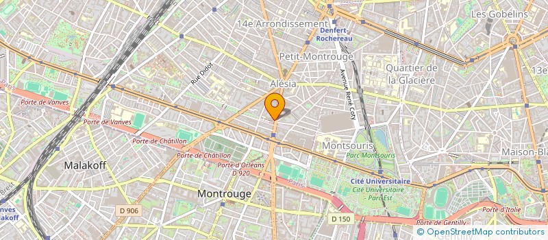 localisation de l'entreprise ACADEMIE DU PERSONNEL DE MAISON  PARIS