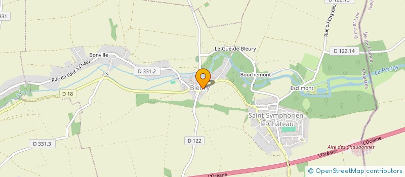 localisation de l'entreprise ACADEMIE DU SPECTACLE à AUNEAU-BLEURY-SAINT-SYMPHORIEN