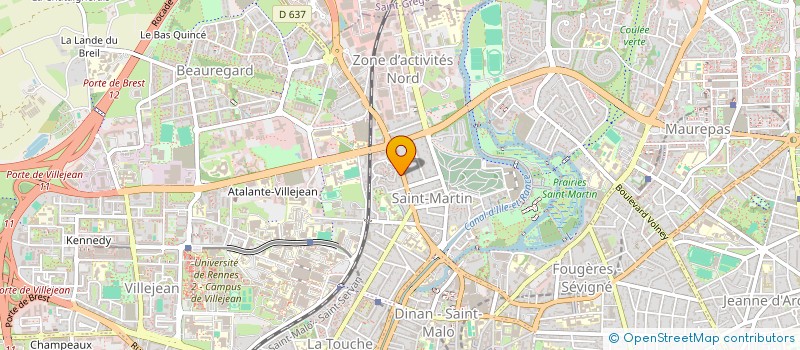 localisation de l'entreprise ACADEMIE EDUCULTURE & ARTISTIQUE  DRANCY