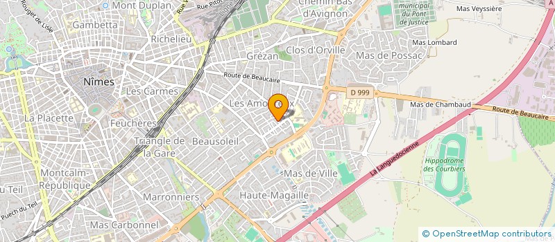 localisation de l'entreprise ACADEMIE ESTRELLA  NIMES