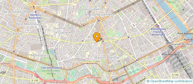 localisation de l'entreprise ACADEMIE EUROPEENNE DE CONDUITE à PARIS