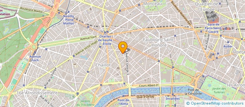 localisation de l'entreprise ACADEMIE EUROPEENNE DE MINI-IMPLANTS DENTAIRES  PARIS