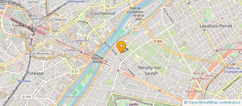 localisation de l'entreprise ACADEMIE EXCELLENCE  NEUILLY-SUR-SEINE