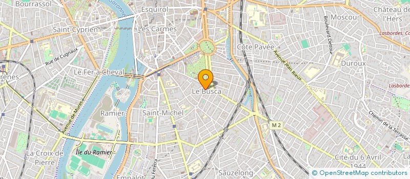 localisation de l'entreprise ACADEMIE FORMATION FOOTBALL  TOULOUSE