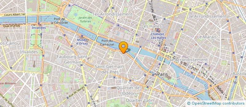 localisation de l'entreprise ACADEMIE FRANCAISE à PARIS