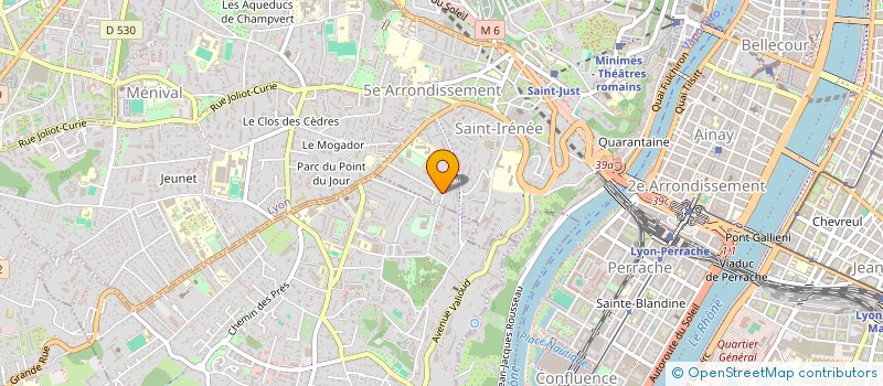 localisation de l'entreprise ACADEMIE FRANCAISE DE FOOTBALL à LYON