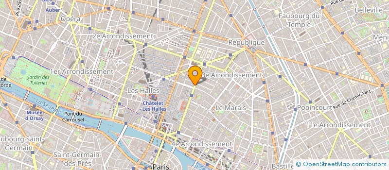 localisation de l'entreprise ACADEMIE GAY ET LESBIENNE à PARIS