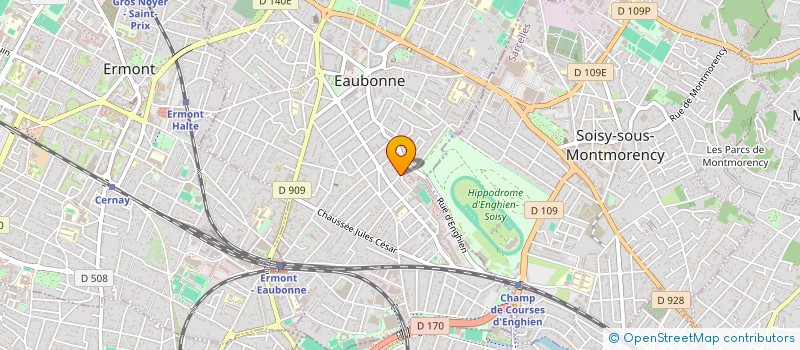 localisation de l'entreprise ACADEMIE INTERNATIONALE DE LA BANCASSURANCE à EAUBONNE