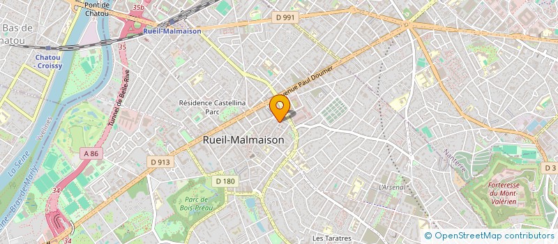 localisation de l'entreprise ACADEMIE INTERNATIONALE DE MUSIQUE DE PARIS à RUEIL MALMAISON