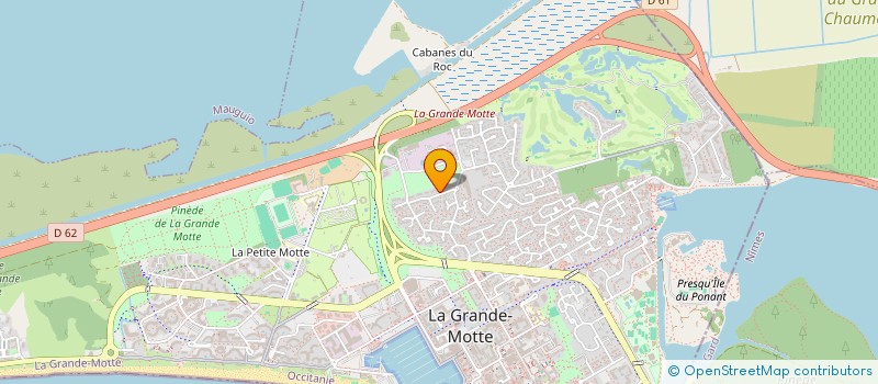 localisation de l'entreprise ACADEMIE INTERNATIONALE DES CHEFS  LA GRANDE-MOTTE