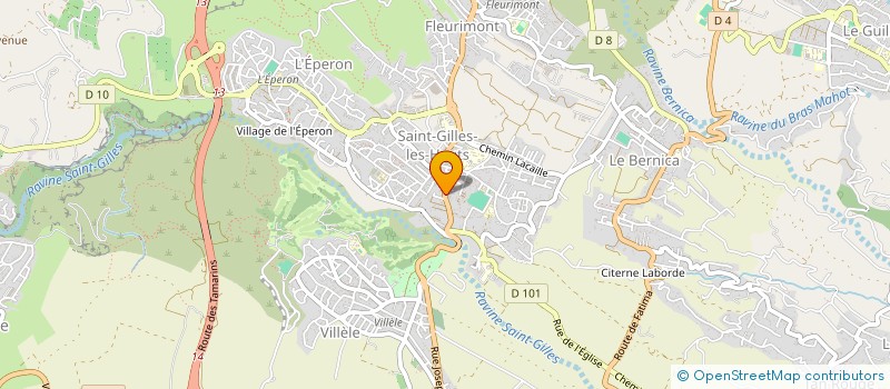 localisation de l'entreprise ACADEMIE JEUNESSE CONSCIENTE  SAINT-PAUL