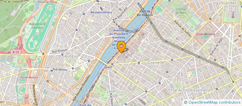 localisation de l'entreprise ACADEMIE LE CORDON BLEU à PARIS