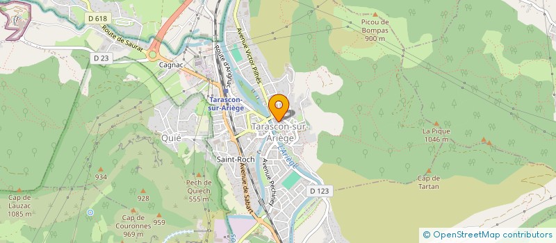 localisation de l'entreprise ACADEMIE LIBRE DE DESSINS & DE PEINTURES à TARASCON-SUR-ARIEGE