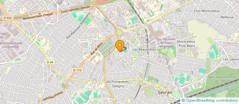 localisation de l'entreprise ACADEMIE M à SEVRAN