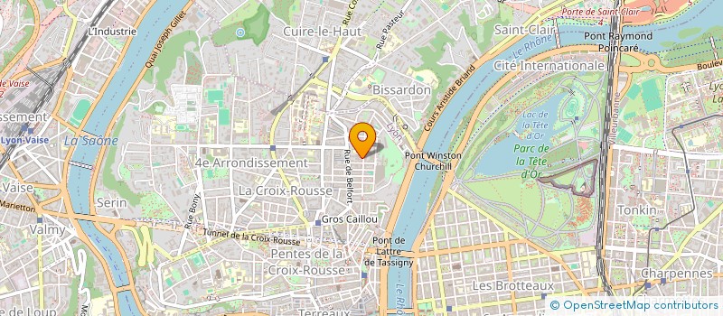 localisation de l'entreprise ACADEMIE MACONIQUE DE LYON à LYON