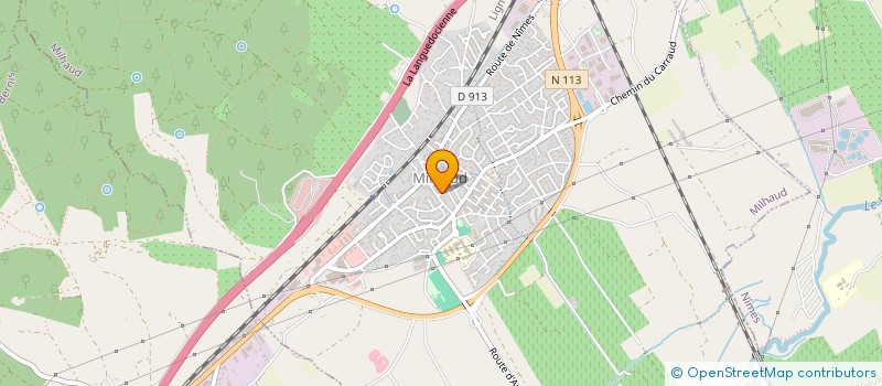 localisation de l'entreprise ACADEMIE MUSICALE DE MILHAUD  MILHAUD