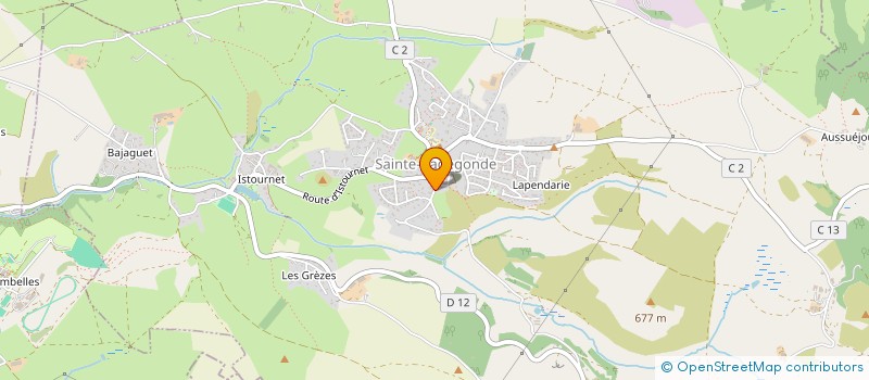 localisation de l'entreprise ACADEMIE MUSICALE DU ROUERGUE  SAINTE-RADEGONDE