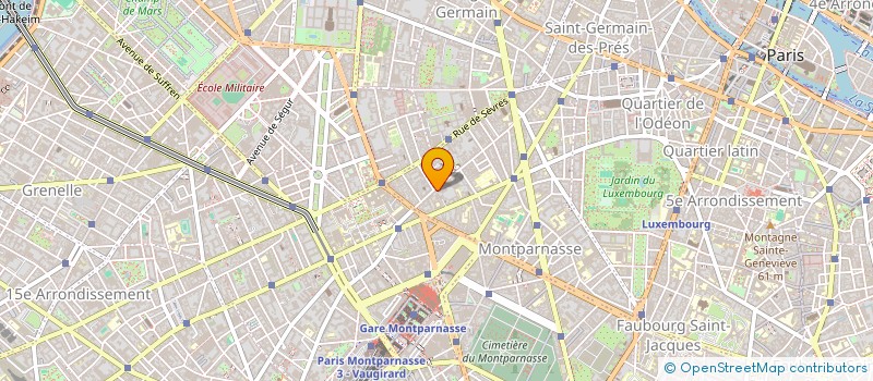 localisation de l'entreprise ACADEMIE NATIONALE DE KINESITHERAPIE  PARIS