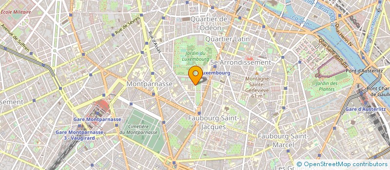 localisation de l'entreprise ACADEMIE NATIONALE DE PHARMACIE à PARIS