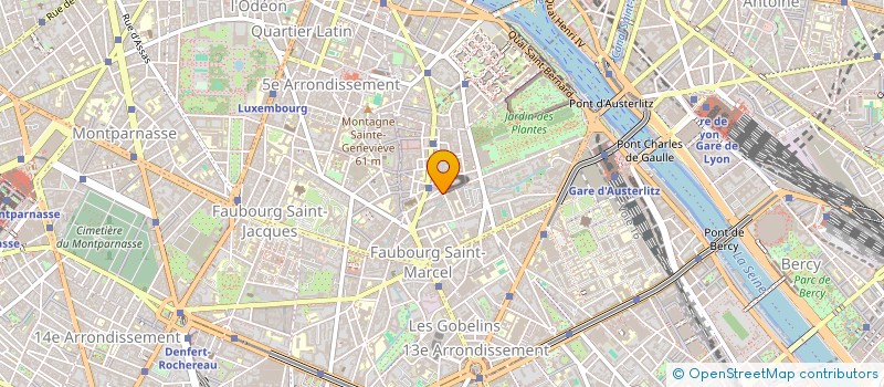 localisation de l'entreprise ACADEMIE PAIX MONDIALE à PARIS