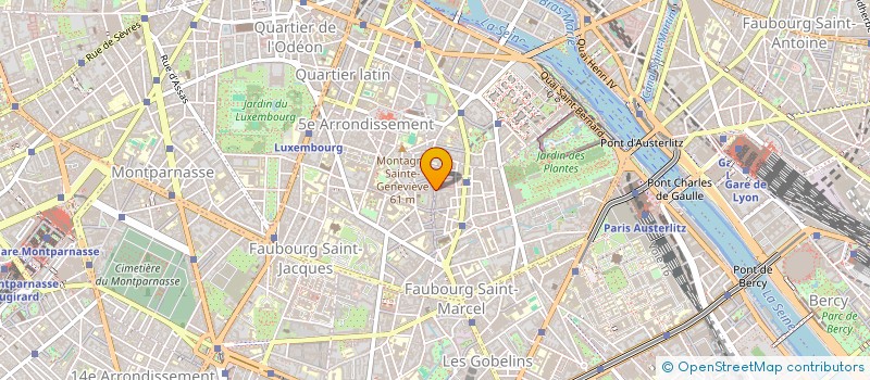 localisation de l'entreprise ACADEMIE PARISIENNE DE KARATE SHOTOKAN  PARIS