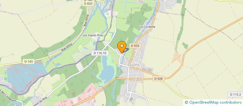 localisation de l'entreprise ACADEMIE PATUREL à OULINS