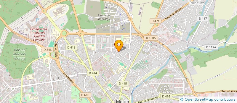 localisation de l'entreprise ACADEMIE PERFORMANCE BIEN ETRE à MELUN