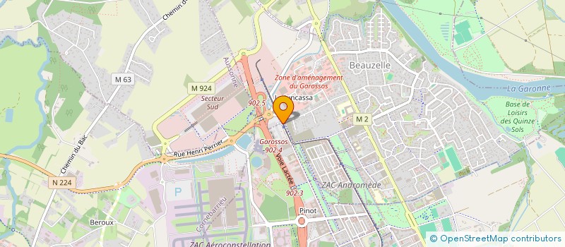 localisation de l'entreprise ACADEMIE POUR LE DEPLOIEMENT DE L'AGILITE ET DE LA CONFIANCE à BLAGNAC