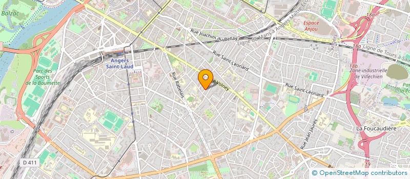 localisation de l'entreprise ACADEMIE PYTHAGORE ANGERS  ANGERS