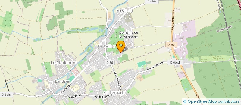 localisation de l'entreprise ACADEMIE RECH EQUILIBRE INDIVIDUEL COMMU à DIETWILLER