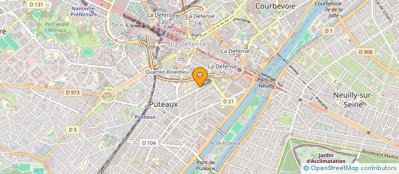 localisation de l'entreprise ACADEMIE RESTAURATION à PUTEAUX