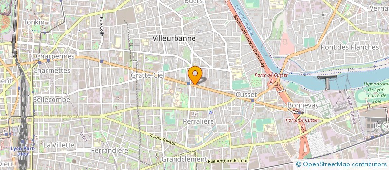 localisation de l'entreprise ACADEMIE-ROYALE  VILLEURBANNE