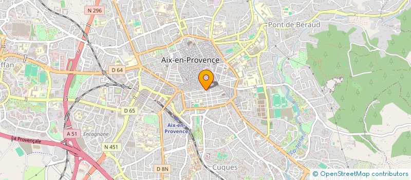 localisation de l'entreprise ACADEMIE SCIENCES ARTS LETTRES à AIX-EN-PROVENCE