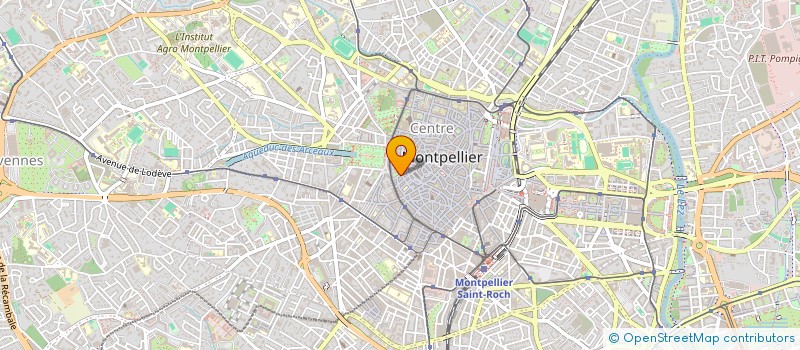 localisation de l'entreprise ACADEMIE SCIENCES LETTRES DE MONTPELLIER à MONTPELLIER