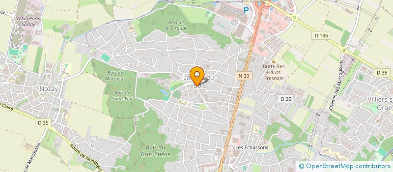 localisation de l'entreprise ACADEMIE SECONDE CHANCE - SANS FRONTIERES à LA VILLE-DU-BOIS