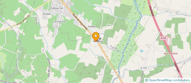 localisation de l'entreprise ACADEMIE SOLIDARITE BIEN-ETRE  TAURIAC