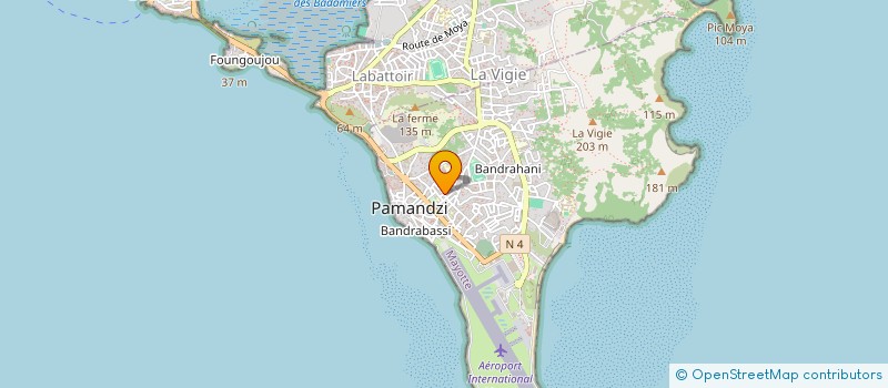 localisation de l'entreprise ACADEMIE SPORT DEFENSE à PAMANDZI