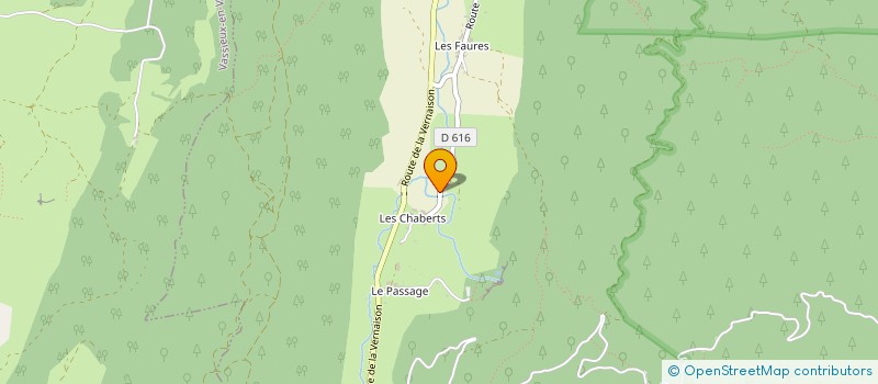 localisation de l'entreprise ACADEMIE SPORTS VERCORS  SAINT-AGNAN-EN-VERCORS