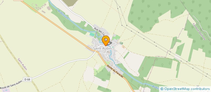 localisation de l'entreprise ACADEMIE TAEKWONDO DE CHAMPAGNE  BARBUISE