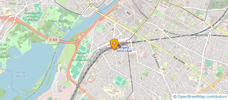 localisation de l'entreprise ACADEMIE TERRENTIERIALE DES VOLTEURS DE SOUBOQUES DE L OUEST PALAGONITIQUE à ANGERS