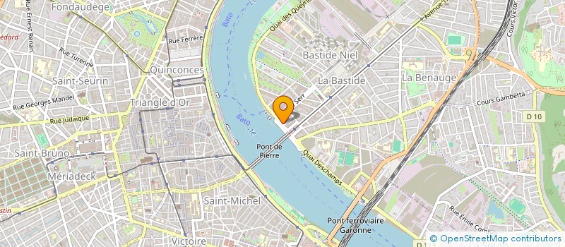 localisation de l'entreprise ACADEMIE TETRA FORMATION à BORDEAUX