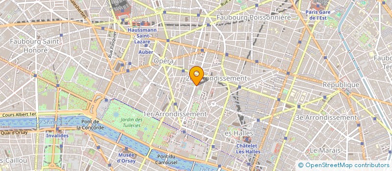 localisation de l'entreprise ACADEMIE UNIVERSELLE DES CULTURES à PARIS