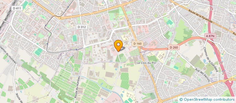 localisation de l'entreprise ACADEMIE VB à ANGERS